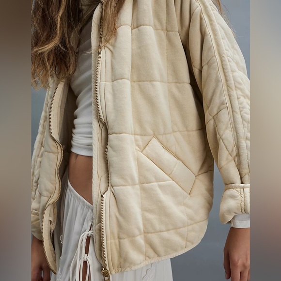 Free People Dolman Quilted Knit Jacket - Picture 5 of 11